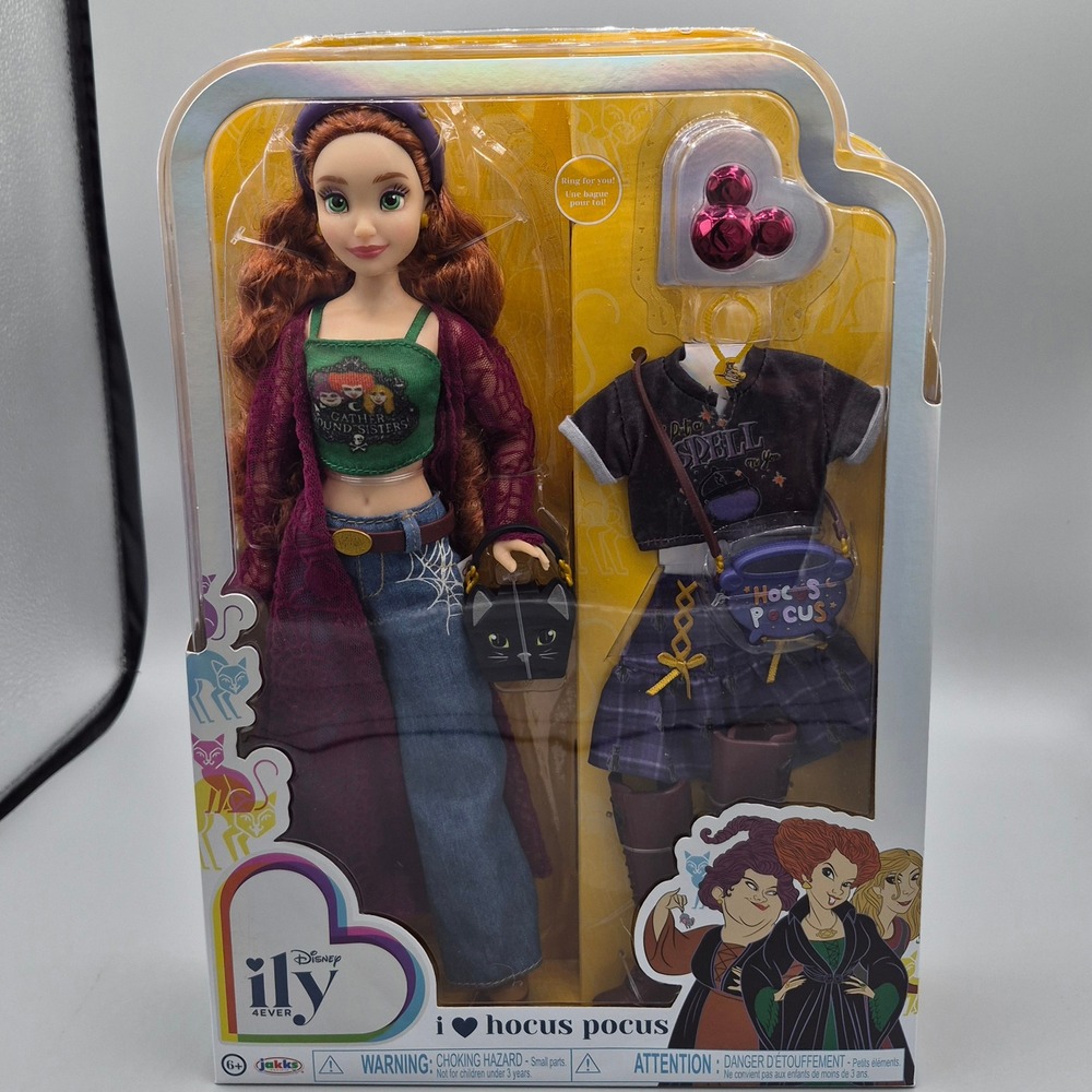Disney ily 4EVER Hocus Pocus Inspired Doll 10+ Pieces Sanderson‎ Sisters New